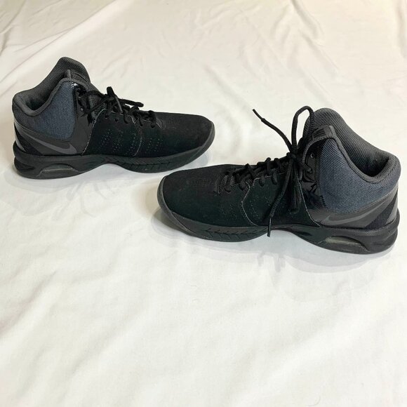 Nike Air Visi Pro 6 Black High-Top Basketball Sneakers 749168-003 Men's Sz 8.5 - Picture 3 of 9